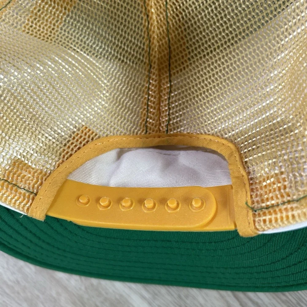 VTG Notre Dame Fighting Irish Snapback Hat College Green Trucker Cap Made in USA